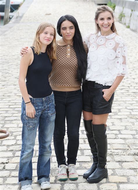 Photo : Lucie Loste Berset, Hafsia Herzi, Clotilde Courau - Photocall
