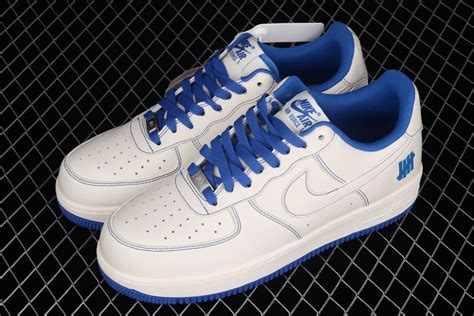 UNDEFEATED x Nike Air Force 1 Low White Blue - FavSole.com