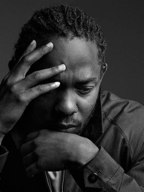 Download Music Kendrick Lamar Portrait Black & White Musician Image
