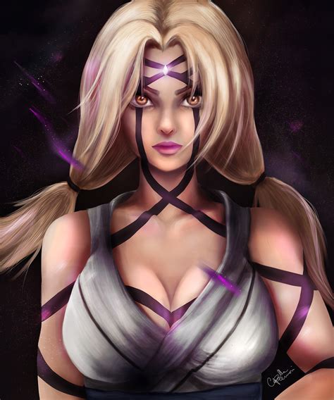 artstation tsunade fan art