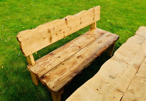 Rustic Benches - ExtremeStructures.ie