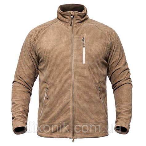 Тактическая Флисовая Кофта Pave Hawk PLY-5 Sand Khaki M Однотонная ...