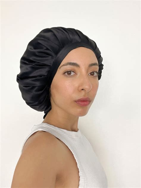 how to wash silk hair bonnet