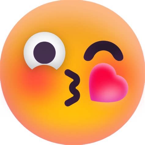 "Face Blowing a Kiss" Emoji - Download for free – Iconduck