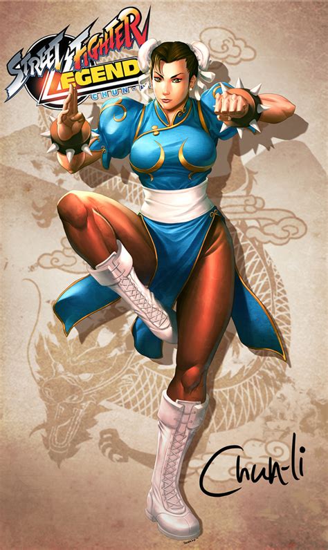 chun li fan art by DXSinfinite on DeviantArt
