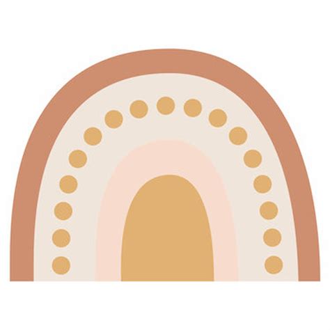 Nude Rainbow Decal | Etsy