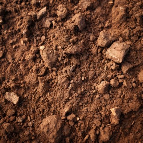 premium photo close   brown soil texture