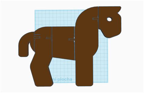 Flexi Simple Horse by Antonín Janků | Download free STL model ...