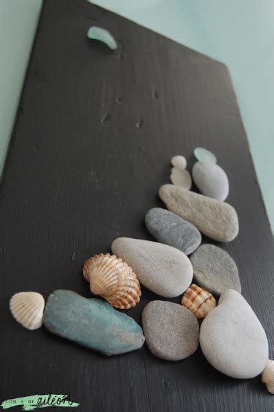 Cuadro con piedras | Manualidades