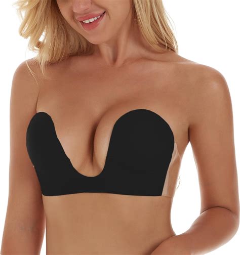 Unilove Strapless Bra Push Up Bras for Women Invisible Bra Adhesive ...
