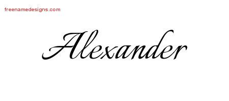 alexander Archives - Free Name Designs