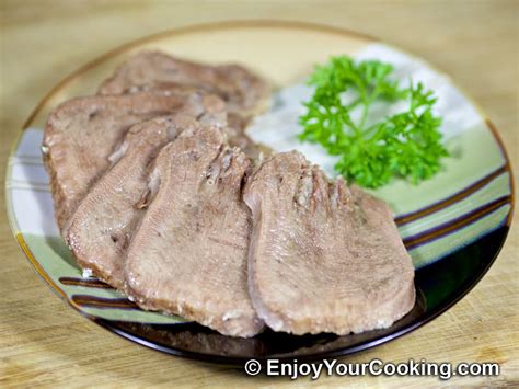 Cow Tongue Cooked