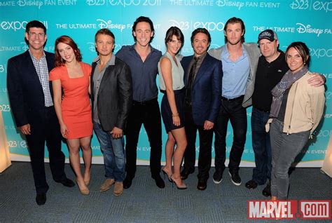 D23 Expo: The Avengers Cast assemble backstage – The Reel Bits