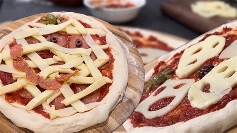 Spooky Halloween Party Pizza Recipe — Cooking with Anadi