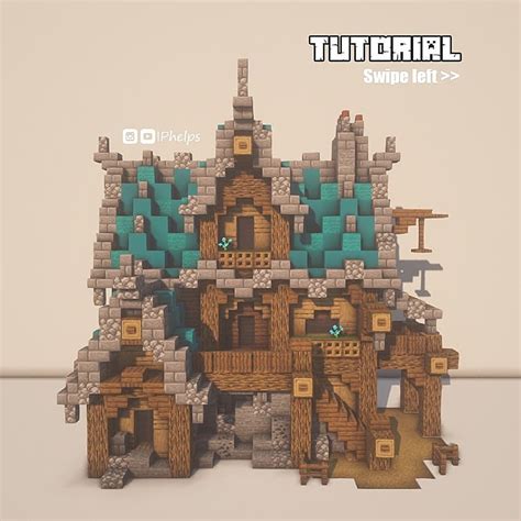 A minecraft medieval house! (Tutorial by pictures)😉 : r/aesthetics13_mc