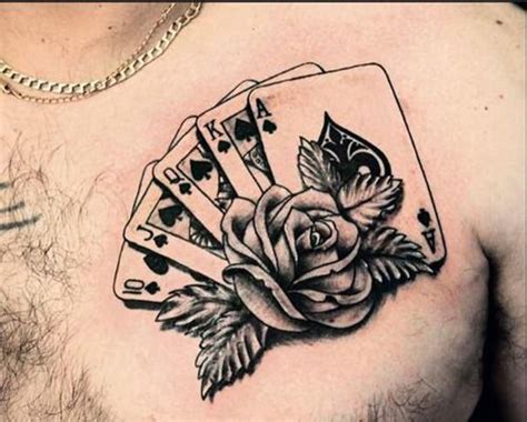 20 best Playing Cards Tattoo Designs images on Pinterest | Ace card ...