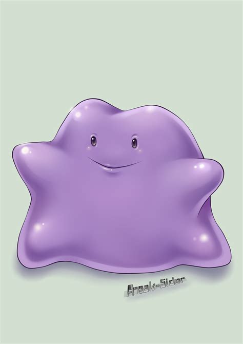 Ditto - flexible and cute by freak-sider on DeviantArt