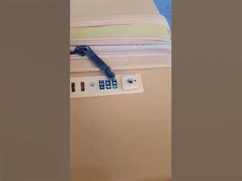 TSA007캐리어 여행가방비밀번호분실 잠금해제 출장열쇠 24시열쇠 - YouTube