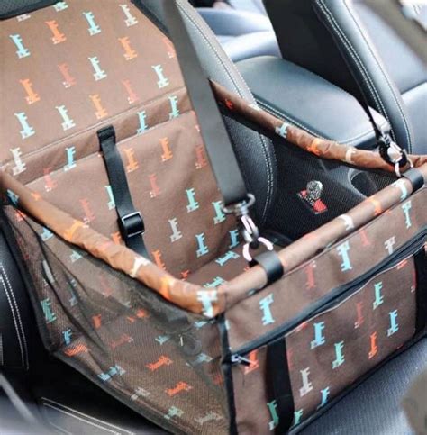 Автокрісло для собак та котів Фауна 40х32х24 Коричневе (2000066256012 ...