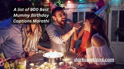 mummy birthday captions marathi