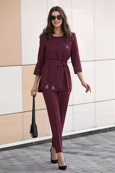 Костюм Kod:127 арт. 1928-2 | Outfit ideen, Elegante kleider, Outfit
