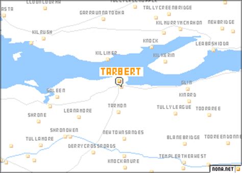 tarbert ireland map nonanet