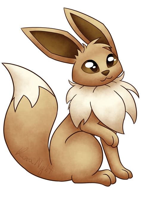 Eevee chibi by KoraNight on DeviantArt