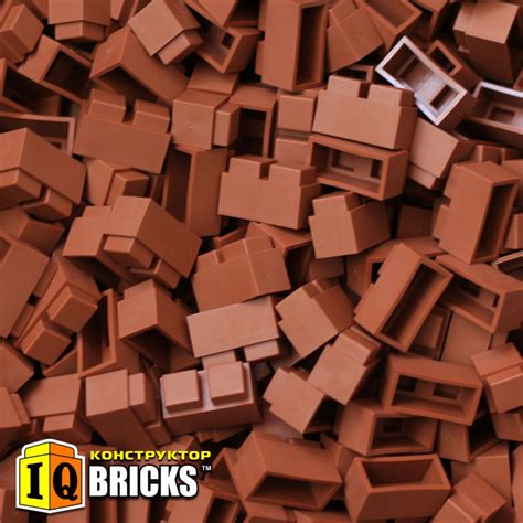 Палитра цветов детского блочного конструктора IQ Bricks