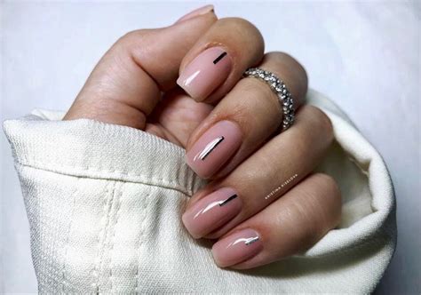 Нюдовый стильный маникюр | Nails, Beauty