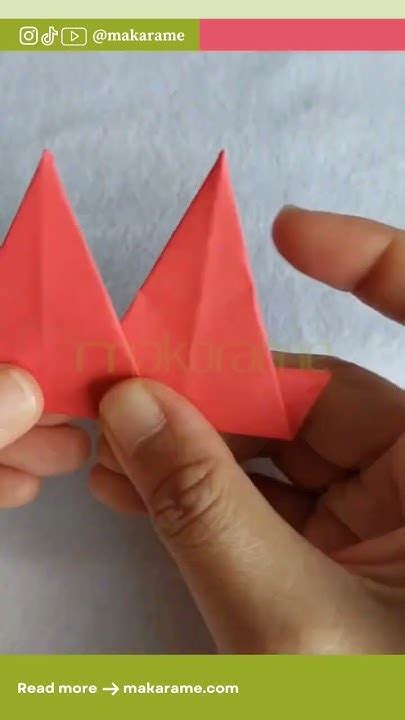 membuat mahkota putri  kertas origami    princess paper