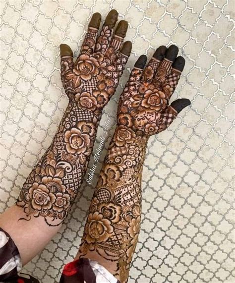 floral bridal mehndi designs floral bridal henna designs saider