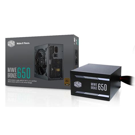 Cooler Master MWE Bronze 650 650W 80 Plus Bronze