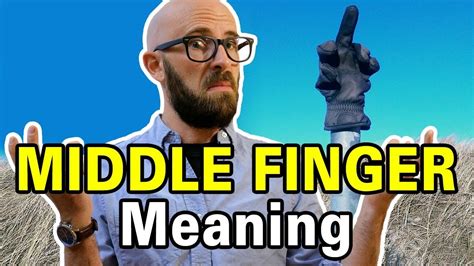 How Did Extending Your Middle Finger Come to Mean F. U.? - YouTube