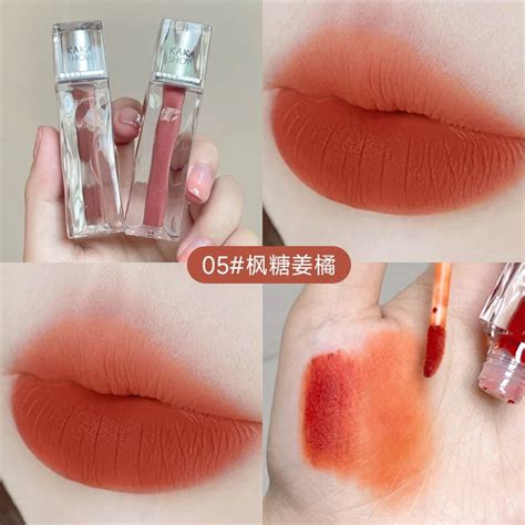 kakashow transparent glossy mirror lip glaze clear moisturizing toot ...