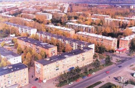 Фотографии г. Юрга - Виды города - г. Юрга, с высоты птичьего полета