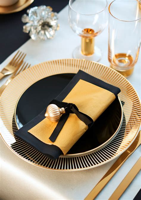 Tissue-Serviette 33 x 33 cm Gold 3-lagig, 240 Stk/Krt (12 x 20 Stk ...