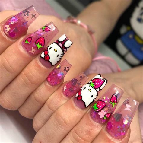 Hello Kitty Nail Art Designs for Beginners - K4 Fashion