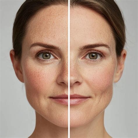 woman   thin smile      face premium ai generated