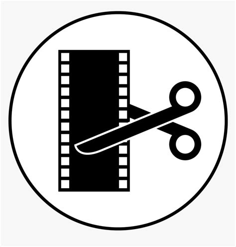 Video Clipart Video Edit - Video Editor Logo Png, Transparent Png - kindpng