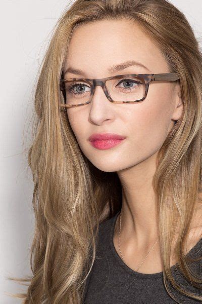 Cambridge Rectangle Matte Tortoise Full Rim Eyeglasses | Eyebuydirect ...