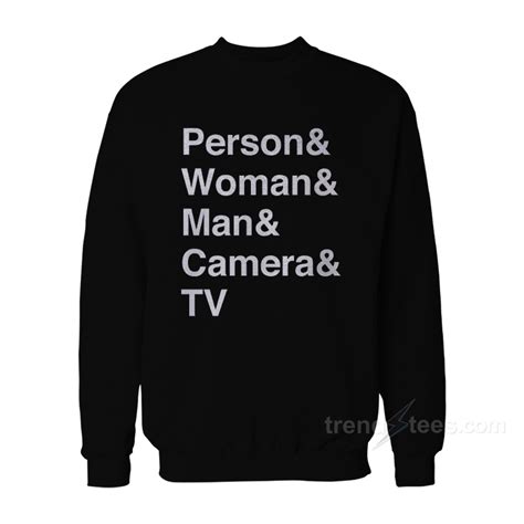 Person Woman Man Camera TV Sweatshirt For Sale - trendstees.com