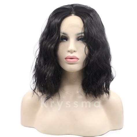Curly Bob Synthetic Lace Front Wigs - Kryssma.com Official Site‎