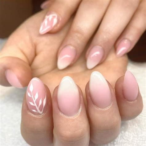 french ombre nails  timelessly romantic   year