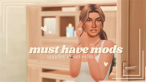 sims 4 realistic and aesthetic mods for a sunday reset | Sims videos ...