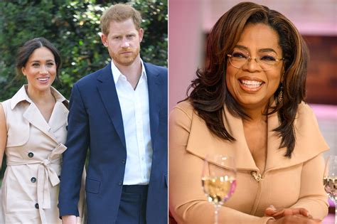 meghan  harry chez oprah winfrey pour leur premiere interview post megxit