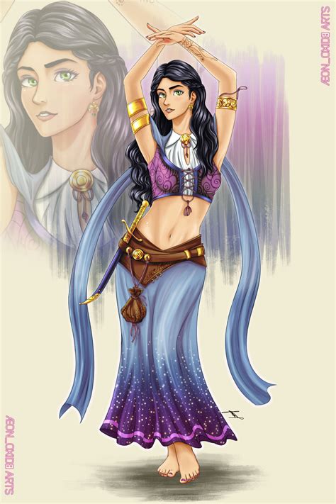 Aryana, Maiden of Saffron by AeoN-OxidE on DeviantArt