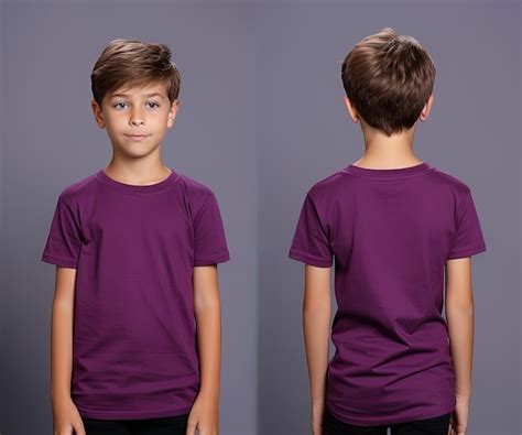 premium ai image front   views    boy wearing