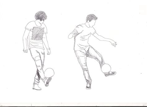 Soccer Drawing at GetDrawings | Free download