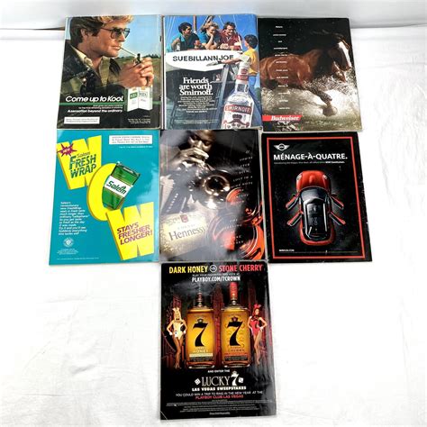 VINTAGE 1980s 1990s 2000s PLAYBOY MAGAZINE Lot of 7 (All With