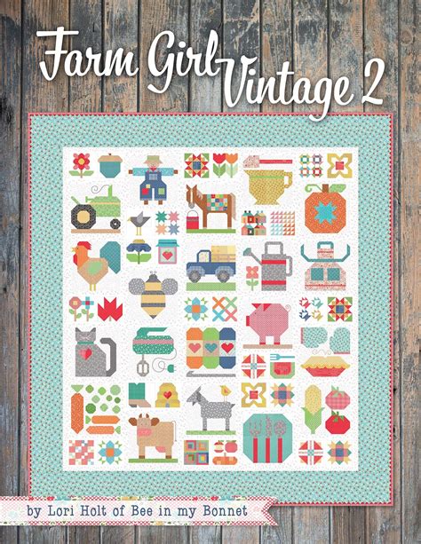 Amazon.com: Its Sew Emma Farm Girl Vintage 2 Book by Lori Holt of Bee